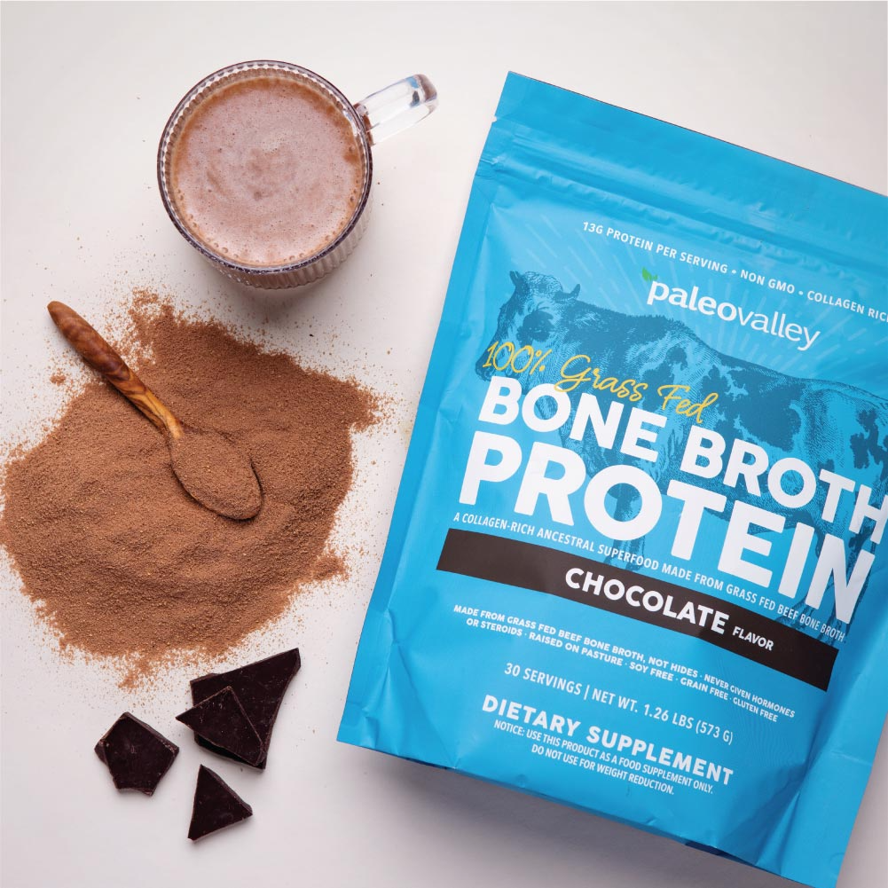 100% GRASS FED BONE BROTH PROTEIN